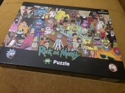 Rick i Morty puzzle Rick and Morty 1000 elementów + Plakat na Prezent PROMO