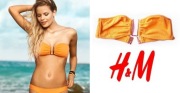 Kup 3 rzeczy zapłać za 2, pomarańczowa góra bikini strój kąpielowy H&M 36 S