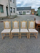 KRZESŁA DREWNIANE 4 SZTUKI