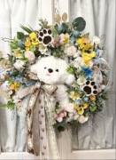 Wianek Ozdobny z Pieskiem