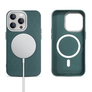 iPhone 13pro Max Back Cover,Green TPU+PC, Anti-Slip