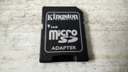 Adapter przejściówka MICRO SD - SD Kingston