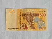 CFA Senegal - 500 Franków (2012)