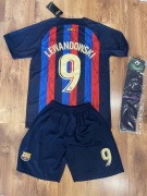 Komplet koszulka spodenki skarpetki FC Barcelona piłkarski
