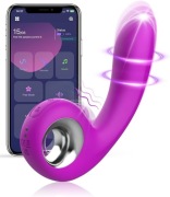2 w 1 wibrator wibracyjny dla kobiet z pilotem APP