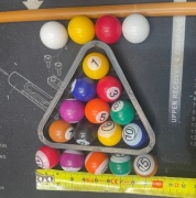 Kule bilardowe zestaw małych kulek do gry w bilard średnica 20 mm