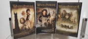 Władca pierścieni trylogia VHS kaseta video komplet 
