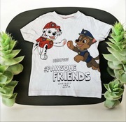 Psi Patrol koszulka T-shirt top bluzka 100% bawełna biała Paw Patrol