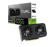 ASUS GeForce RTX 5050 Dual OC 8GB GDDR6 DLSS4.5  34 miesiące Gwarancji