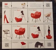 Blok 327 Fi: 4910 - 4911**. Polski design /1/. Wzornictwo przemysłowe.