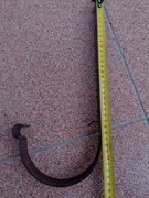 Uchwyt hak rynny 120 Wavin brąz