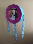 Zestaw  piniata pies kij+imie 