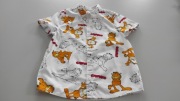 koszula chłopięca elegancka garfield bawełna 134