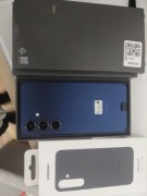 NOWY Samsung s25 12/256Gb niebieski + oryginalny case 