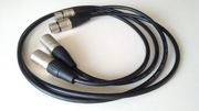 Interkonekt 2x 1.5m XLR Mogami 2549 Neglex