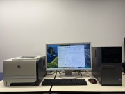 Zestaw komputerowy SSD z drukarką laserową 