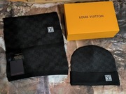 Szalik i czapka Louis Vuitton