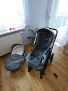 Wózek dziecięcy 2w1 Bebetto Vulcano, Gondola i Spacerówka