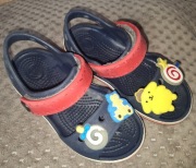 Granatowe crocsy C9 (14.5/15.5 cm) dla chłopczyka.