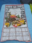 Kolekcjonerska szmatka kalendarz 2008