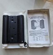 Zawias wahadłowy 125 mm lakier czarny Polski 