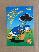 Kaczor Donald Disney pocztówka karta kolekcjonerska 