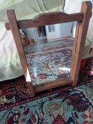 Stare  lustro drewniane