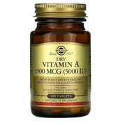 Suplement diety Solgar Dry Witamina A 100 tabletek