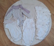 Zestaw body dla dziewczynki H&M rozm. 62 (12 szt.)