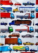 komin golf na szyję w ciężarówki auta samochody - bawełna dzianina