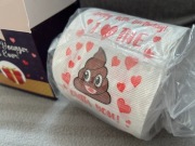 Prezent na 40 urodziny - papier toaletowy z nadrukami Nowy 