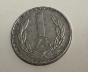 Moneta 1 zł z 1978 rok