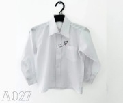 Koszula chłopięca biała galowa 98cm 3lata unikat samolot z papieruA027