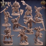 Zestaw figurek Dungeon & Dragons orkowie 2