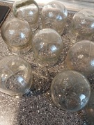 BAŃKI SZKLANE OGNIOWE MEDYCZNE + ORYGINALNA TORBA SPHW PRL