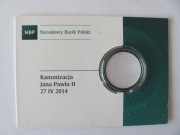 Numizmatyka blister na monetę polską 10 zł