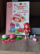 Książka i lalka Strawberry shortcake Truskawkowe ciastko