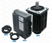 Serwomotory 2.3 kw 15 Nm  + serwowzmacniacz 1F 230V NOWE 