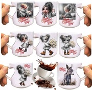 Kubki 330 ml.dziewczynki