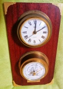 Morski zegar barometr okrętowy zestaw eble niemiecki klasyk #88 sprawny+!!!