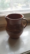 Dzbanek garnuszek ceramiczny gliniany stary