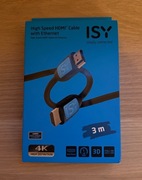 Kabel HDMI - HDMI ISY IHD-3000 High Speed 3m