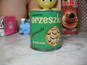 puszka 1974 prl orzeszki ziemne prażone amino
