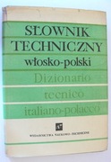 SŁOWNIK TECHNICZNY WŁOSKO - POLSKI