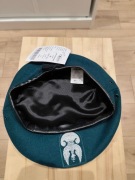 Beret koloru zielonego, wzór 418/MON, rozmiar 55