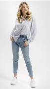 Spodnie z wysokim stanem CROSS JEANS JOYCE W24 L30 MOM JEANS 