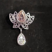 Charms srebrny s925 do bransoletki Pandora.  Zawieszka kwiat