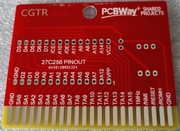 Płytka PCB kartridża 32k do Commodore 128