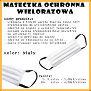 Maseczki wielorazowe