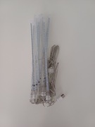 Oświetlenie zewnętrzne, wewnętrzne 30 cm, deszcz meteorów, Led - 10 sztuk